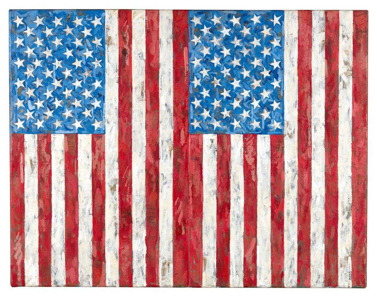 Banderas de Jasper Johns.